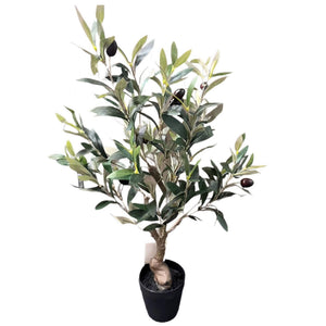 Deco olijfboom 60cm in kunststof pot