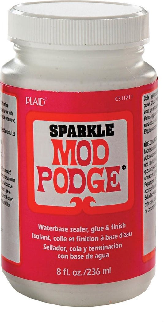 Modpodge mod podge sparkle, 236ml 8 oz.