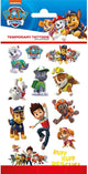 Paw patrol - tattoos - set van 12 thematische ontwerpen