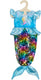 Heless poppenjurk zeemeermin met pailletten, 28-35 cm