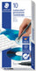 Staedtler marker lumocolor cd dvd schwarz 10 st�ck