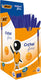 Bic cristal original dunne balpennen - blauw - doos van 50 stuks - punt 0.8 mm