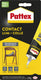 Pattex transparant 125 g | contact lijm voor reparatie | vloeibare lijm renovatie projecten.