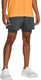 Under armour ua launch 5'' 2-in-1 shorts-gry heren sportbroek - castlerock - castlerock - reflecterend