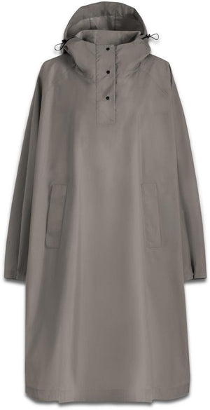 Reisenthel mini maxi raincoat - regenjas - oversized - waterdicht - one size - dark taupe