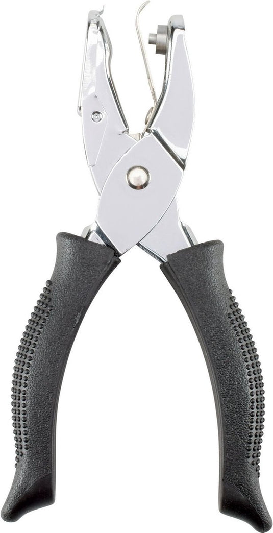Vaessen creative pons - ponstang cirkel - ø 3 mm - zwart - ergonomische grip