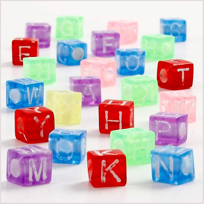 Load image into Gallery viewer, Https: www.cchobby.nl letterkralen-afm-7x7x7-mm-gatgrootte-3-mm-ca-1950-stuk-diverse-kleuren-450-gr-700-ml-1-doosje
