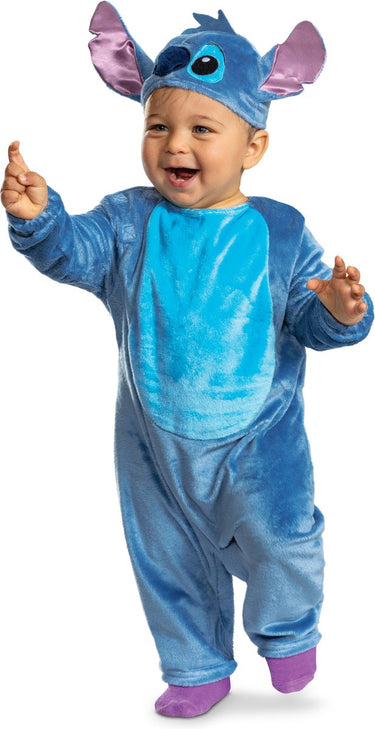 Disguise disney - lilo stitch, kostuum stitch peuter deluxe, maat (12-18 mths), zuigeling