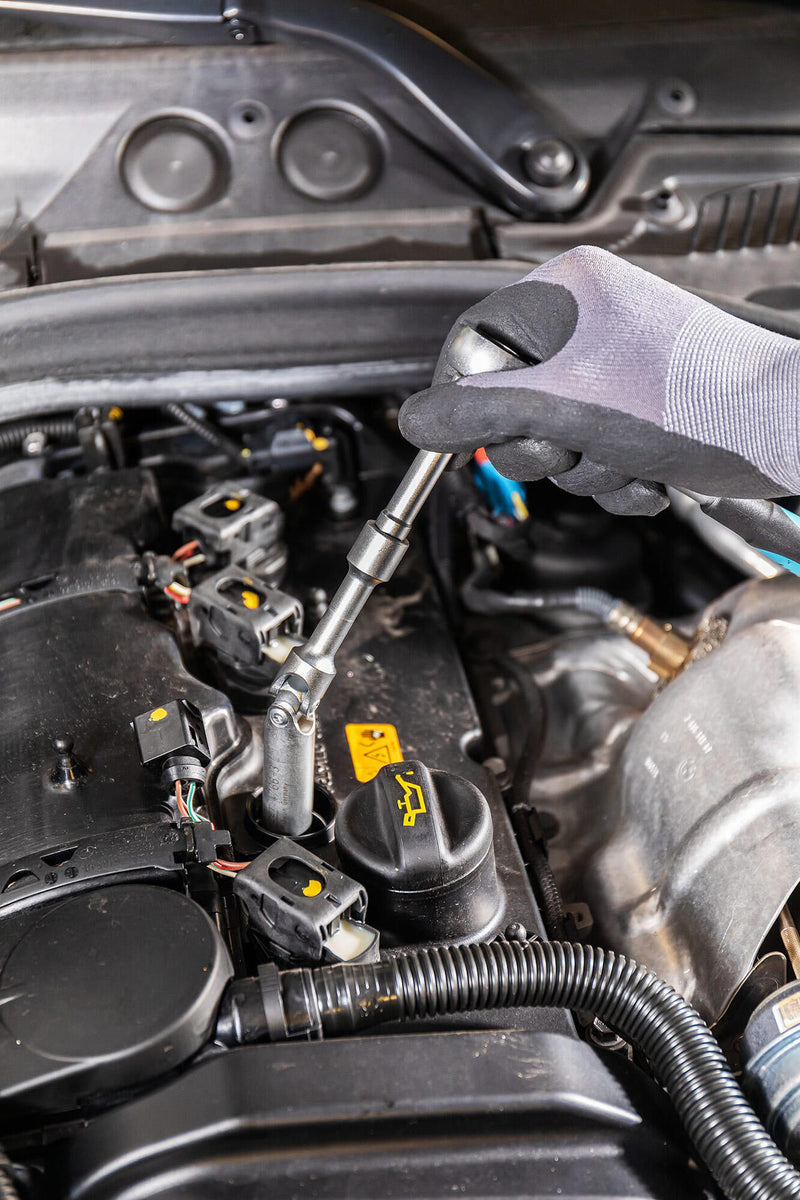 Load image into Gallery viewer, Hazet bougie-dopsleutel 4766-3 candle insert m.gelenk
