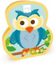Scratch vormenpuzzel junior 12,5 x 14 cm karton geel blauw