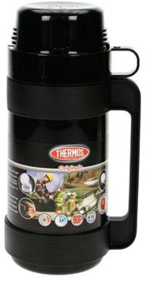 Thermos mondial isoleerfles 0.5 l zwart