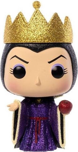 Funko snow white - disney pop! evil queen (diamond glitter) 9 cm verzamelfiguur - multicolours