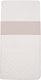 Jollein baby laken ledikant - 120x150cm slub - nougat