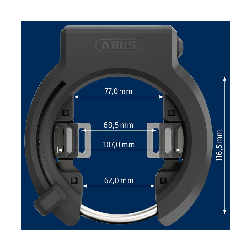 Laden Sie das Bild in Galerie -Viewer, Abus Frame ringslot 6950M R XPlus. Security Level 9. Met grote wiel opening
