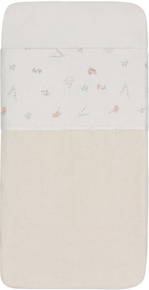 Jollein - baby laken wieg - 75x100cm - babybed - katoen - lovely birds
