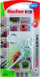 Fischer duopower serie - plug - 6x30mm - intelligent - nylon - inclusief ooghaak