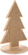 Designed by lotte krab kerstboom - krabpaal - hout - 35x35x62 cm
