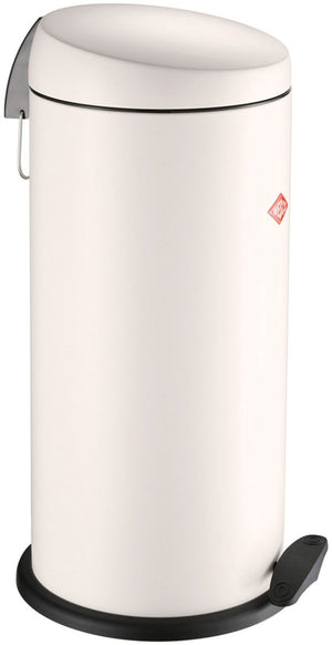 Wesco capboy maxi prullenbak | pedaalemmer | 22 liter | metaal - mat zand | afvalemmer - made in germany