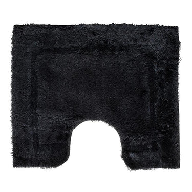 Wicotex toiletmat uni zwart 50x60cm