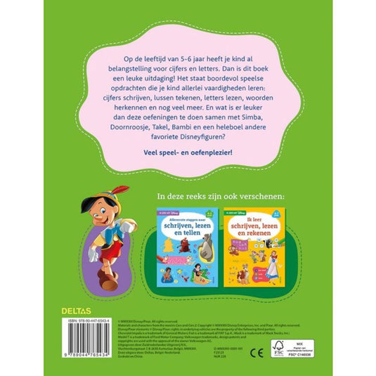Deltas disney ik leer met schrijven, lezen en rekenen (5-6 j.)