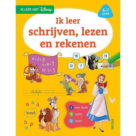 Deltas disney ik leer schrijven, lezen en rekenen (6-7 j.)