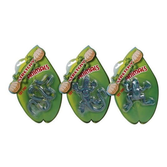 Jungle expedition stretch reptiel op kaart 18-23cm