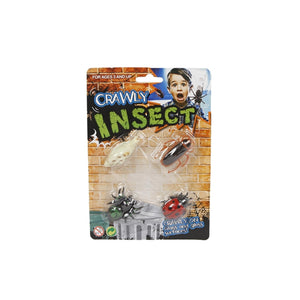 Toys amsterdam raamlopers insecten junior 5 cm 4 stuks