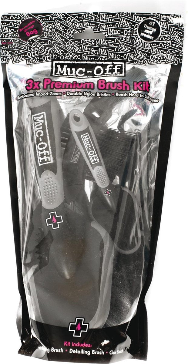 Chargez l'image dans la visionneuse de la galerie, Muc-off premium brush kit 3-delig
