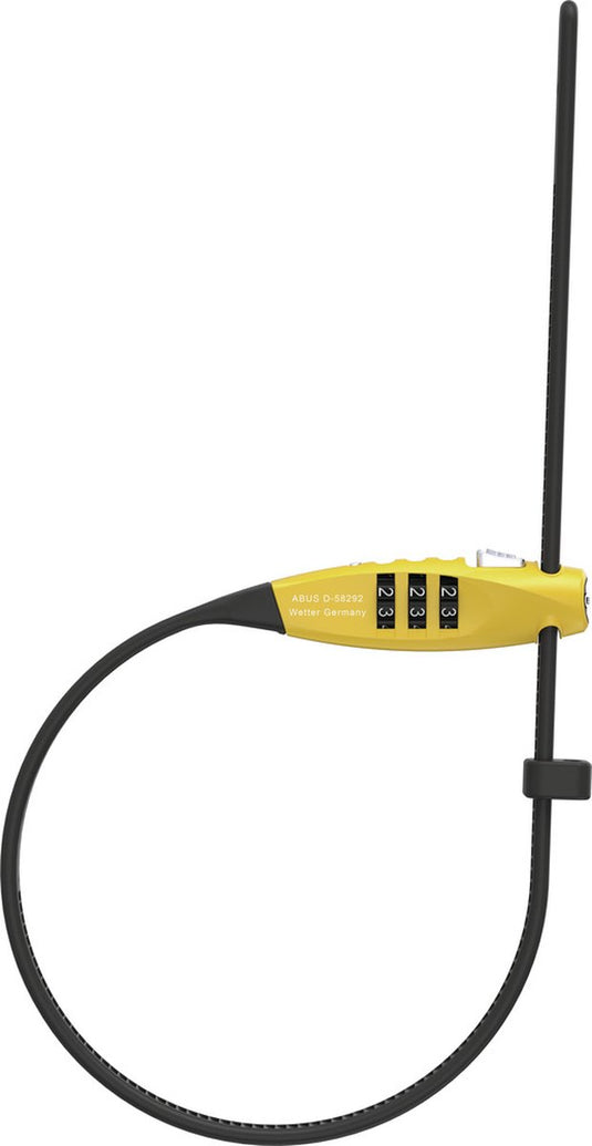 Abus kabelslot code combiflex travelguard yellow