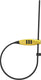 Abus combiflex travelguard cijferslot 45cm - geel