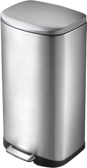 Eko - della pedaalemmer 35 liter - stainless steel plastic - mat rvs - prullenbak