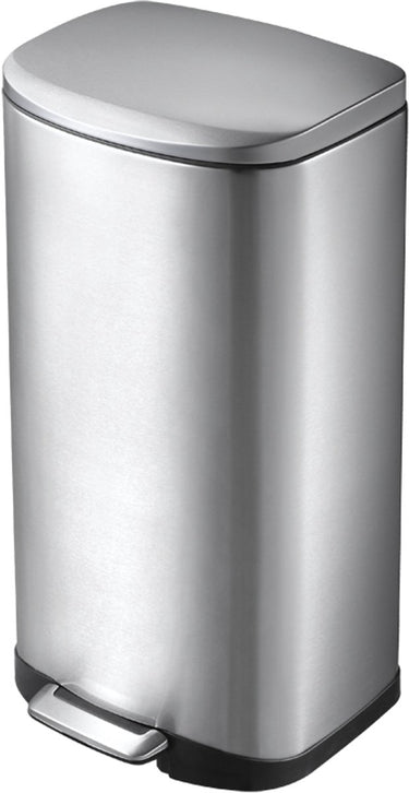 Eko - della pedaalemmer 35 liter - stainless steel plastic - mat rvs - prullenbak