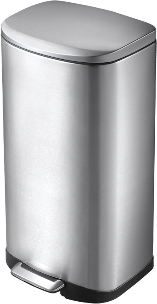Eko - della pedaalemmer 35 liter - stainless steel plastic - mat rvs - prullenbak