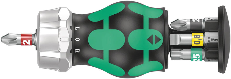 Load image into Gallery viewer, Wera bitset kraftform kompakt stubby bit set kraftform stubby werra m.magazine, 6 pcs.
