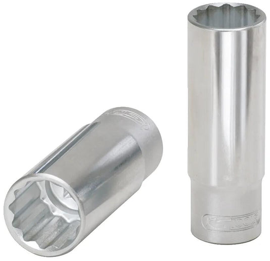 Ks tools steckschlüsseleinsatz socket 1 2 22mm 12-edge long