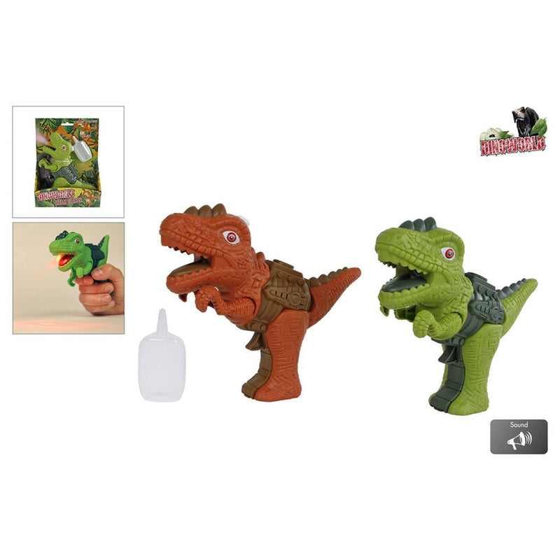 Load image into Gallery viewer, Dinoworld dinosaurus met stoom licht + geluid 17cm
