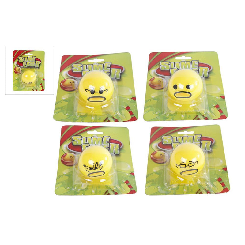 Load image into Gallery viewer, Slijm happertje 5,5cm geel
