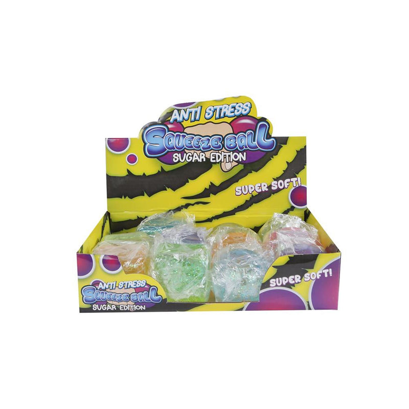Cargue la imagen en el visor de la galería, Knijp bal en vierkant met suikergel 6cm
