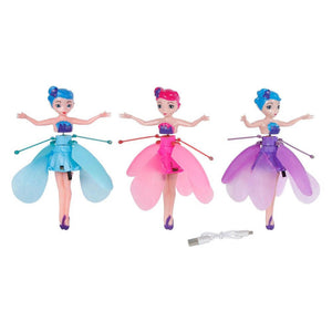 Glamour vliegende fee 16,5cm