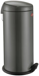 Wesco capboy maxi prullenbak | pedaalemmer | 22 liter | metaal - mat grafiet | afvalemmer - made in germany