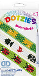 Diamond dotz® diamond dotz dotzies lucky armbandjes - diamond painting - 804 dotz - 21x2 cm