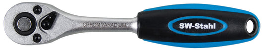 Sw stahl omschakelbare ratel fine-tooth ratchet 1 4 z m.72 times