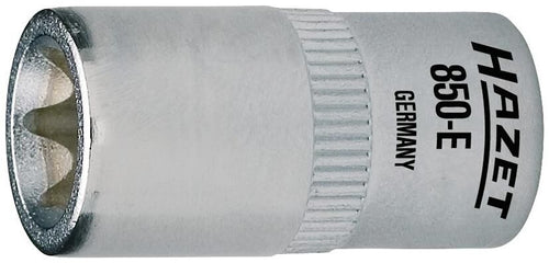 Hazet dopsleutel 850-e plug-in sockets 1 4 10.08mm torx