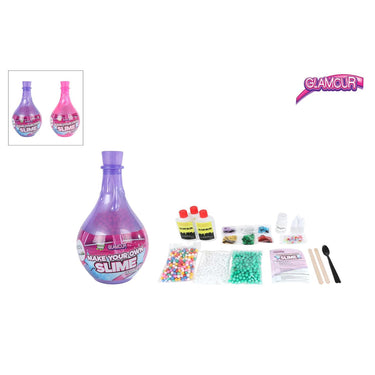 Glamour maak je eigen slijm set in toverfles 2 assorti