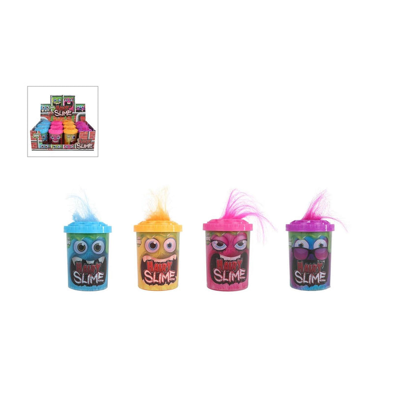 Afbeelding laden in galerijviewer, Slime harige monsters 100gram 4ass 8cm
