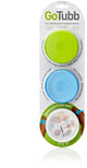 Human gear - gotubb 3-pack - medium - clear green blue