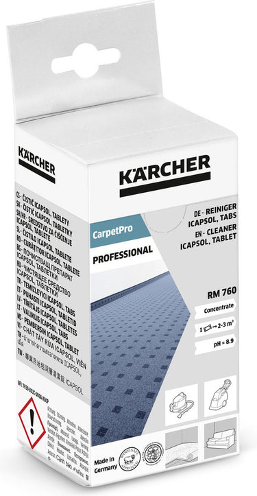 Kärcher tapijtreinigingsmiddel rm760 pak 16 stuks