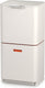 Joseph joseph intelligent waste prullenbak totem max - 60 l - stone wit