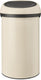 Brabantia touch bin prullenbak - 60 liter - soft beige
