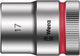 Wera dopsleutel zyklop socket key insert cyclops 1 2 17mm